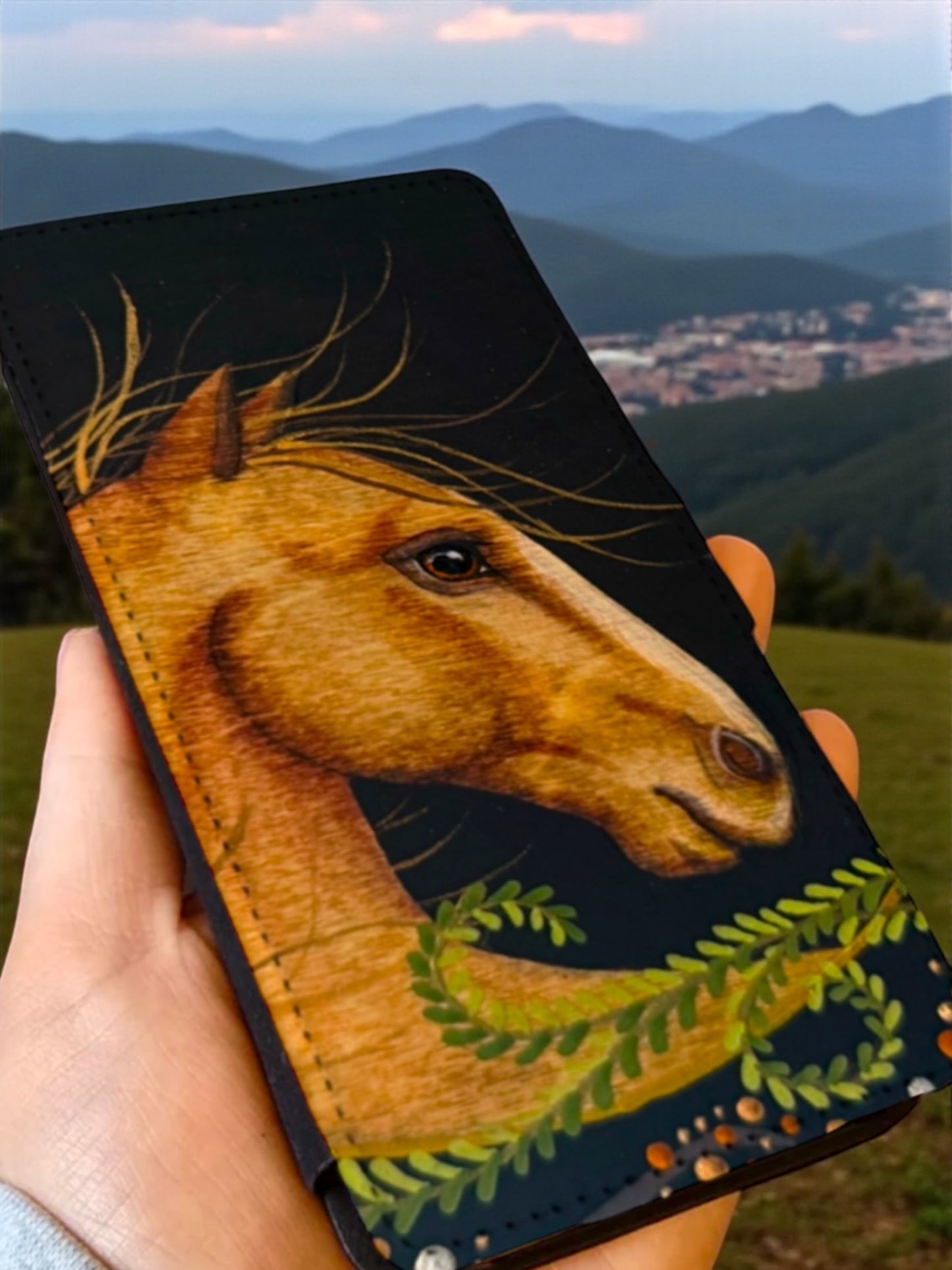 Majestic - Horse PU Phone Case Flip