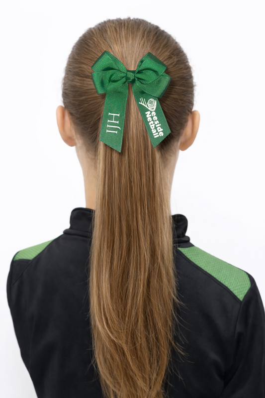 Deeside Netball - 4” Hair Bows