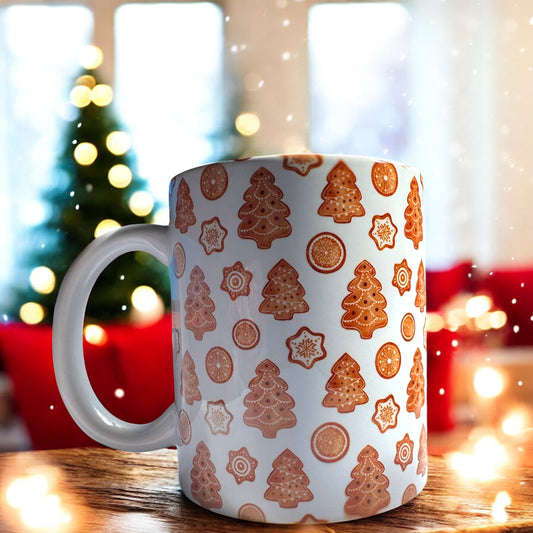 Gingerbread Cookie Mug - 11oz Ceramic