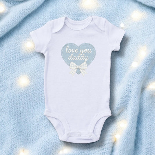 'Love you daddy' Baby Vest