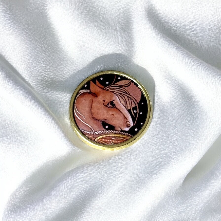 Wild Horse - Gold Pin