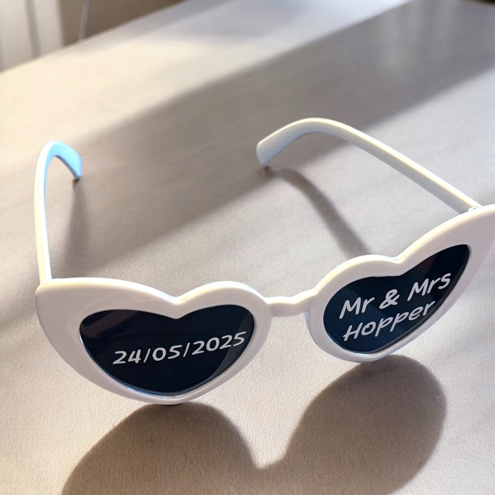 Personalised Wedding Glasses