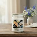 WHEN SILENCE SPEAKS — Clean Linen Scented Candle