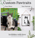 Pawtrait – Custom Pet Portrait in Glass Frame