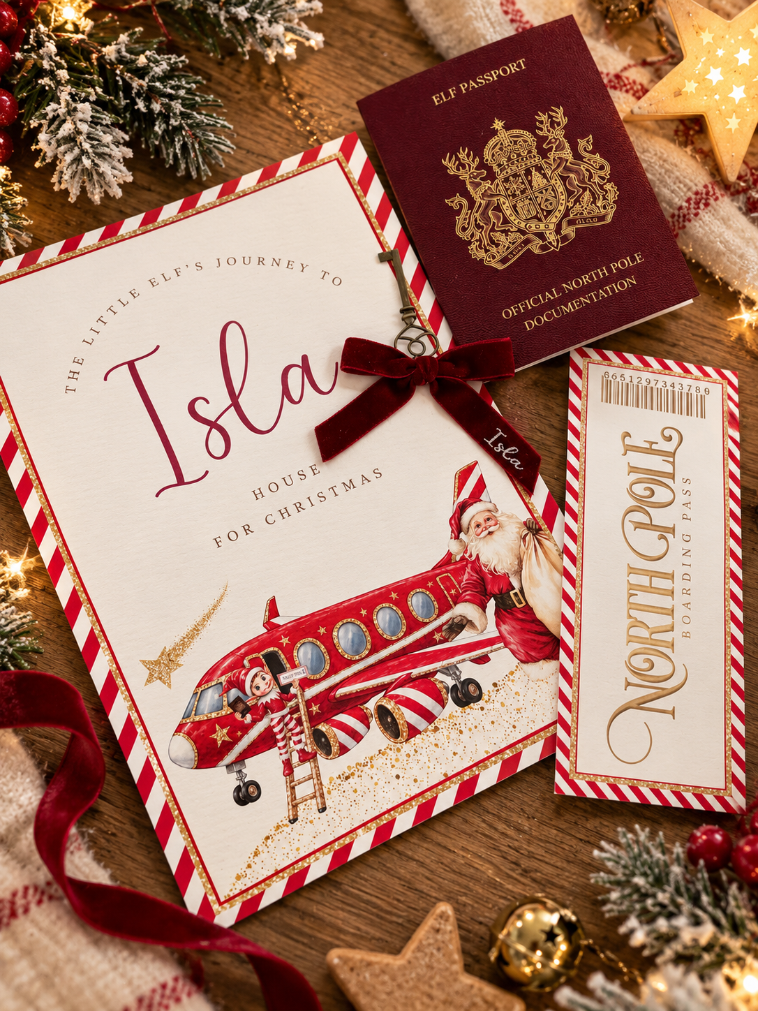 Personalised Elf Arrival Kit – A Magical Journey from the North Pole