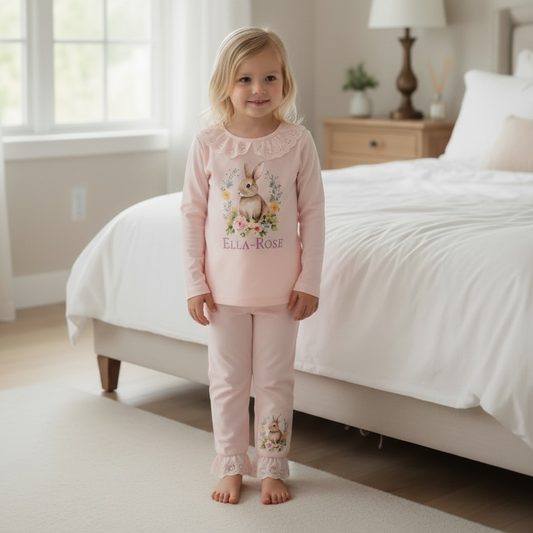 Personalised Children’s Bunny Pyjamas
