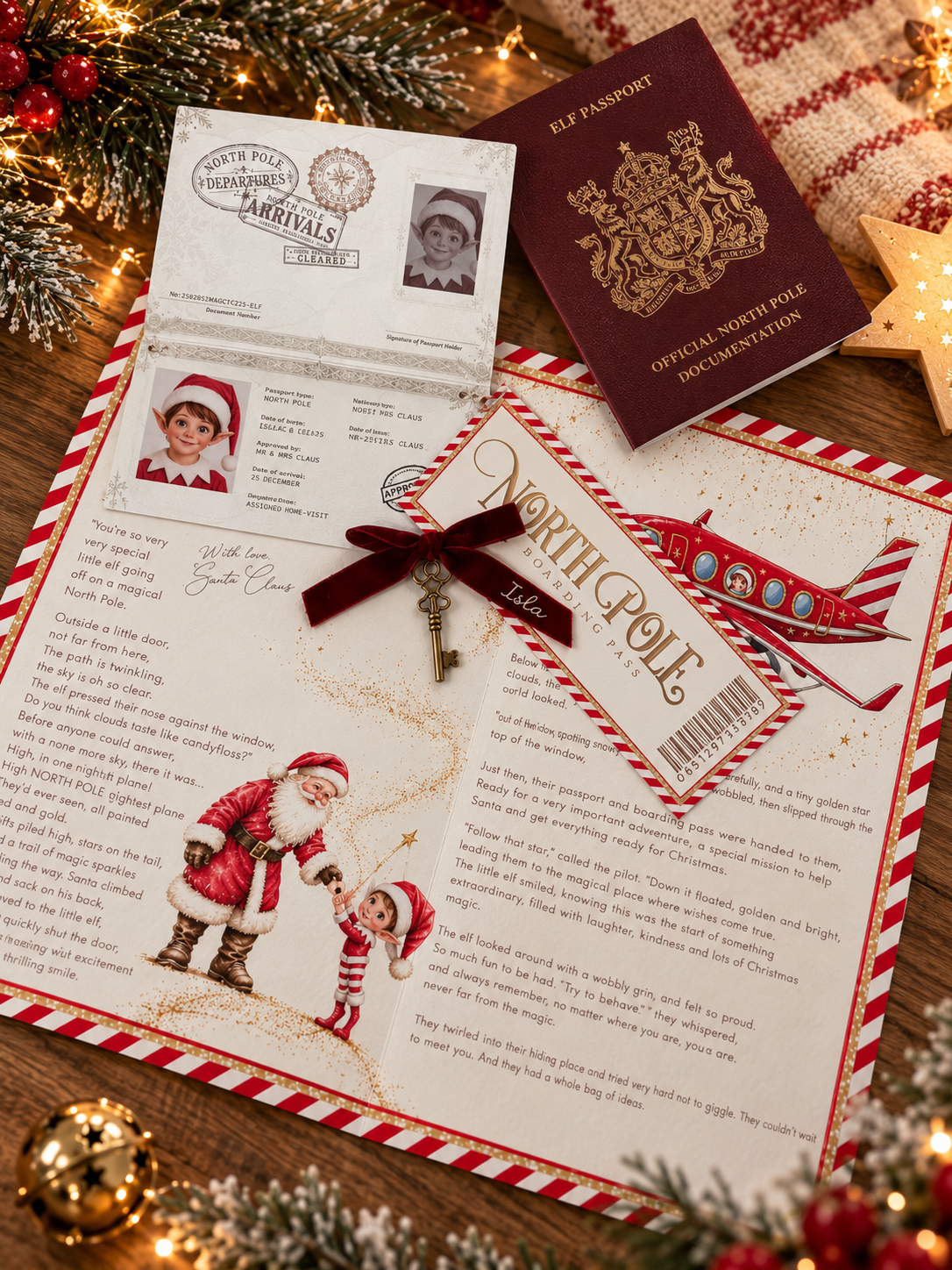 Personalised Elf Arrival Kit – A Magical Journey from the North Pole