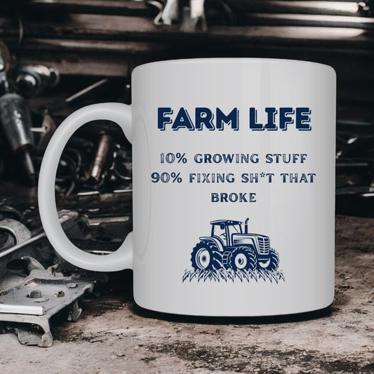 Farm Life - Sweary Farmer Mug