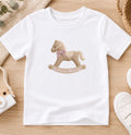 Personalised ‘Believes’ Rocking Horse Christmas T-Shirt