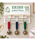 Personalised Sports Medal & Trophy Display Shelf