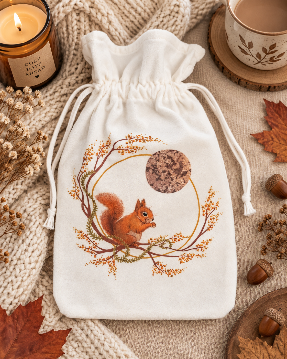 Nibbles Hot Water Bottle Cover - COVER ONLY