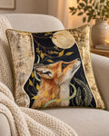 Oh-My Serenity in Gold Luxury Velvet Cushion Cover – Double-Sided | Pre-Order