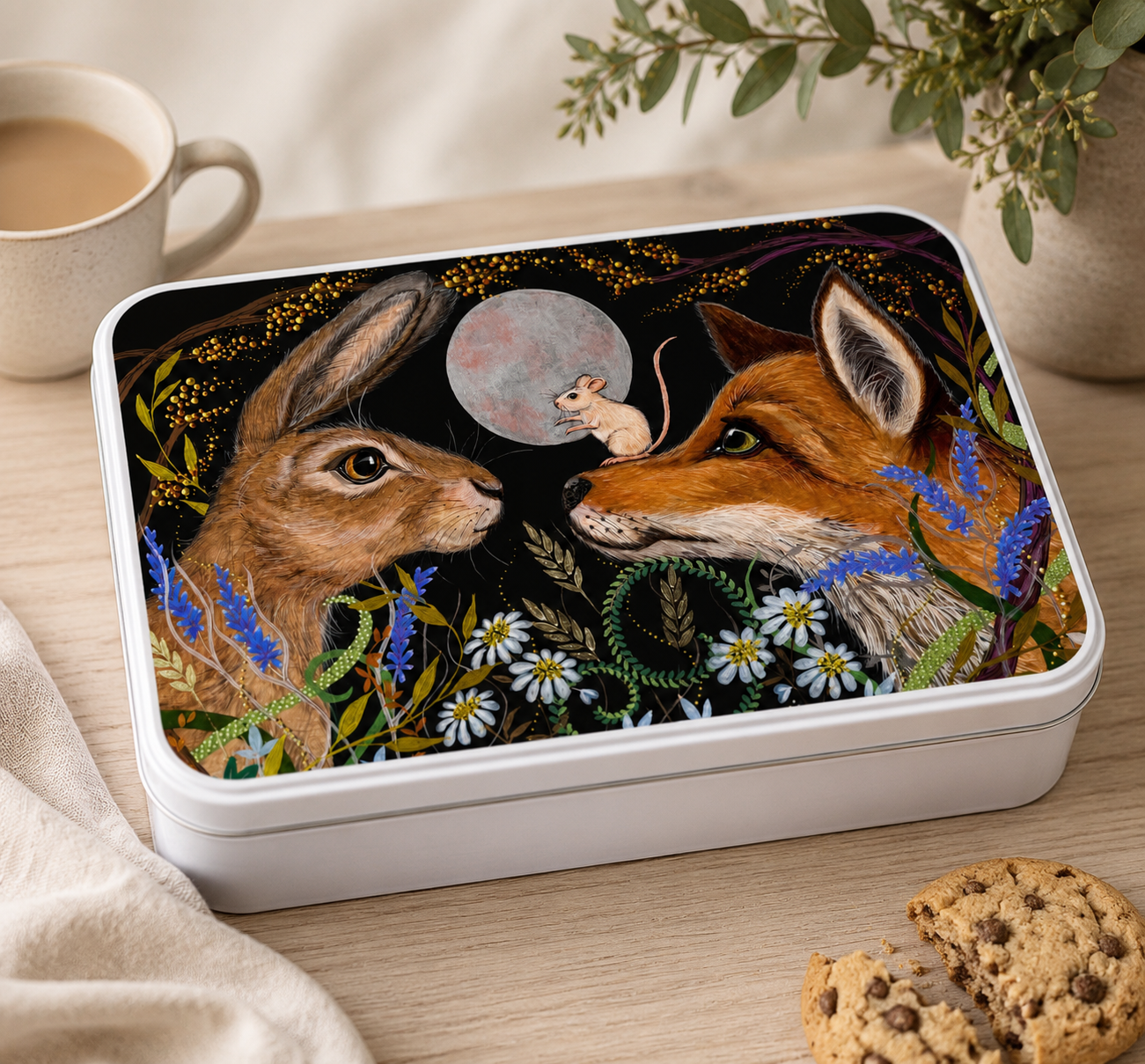 Small Secrets - White Tin
