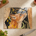 Serenity in Gold Chopping Board