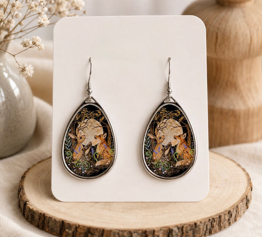 Meet Me at Midnight - Drop Earrings