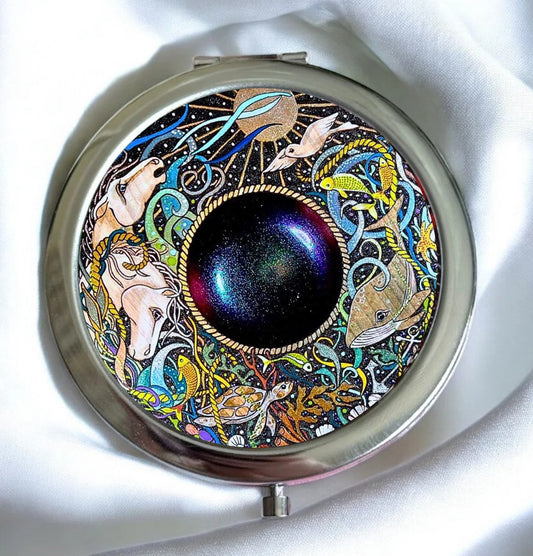 Beneath The Sea - Compact Mirror