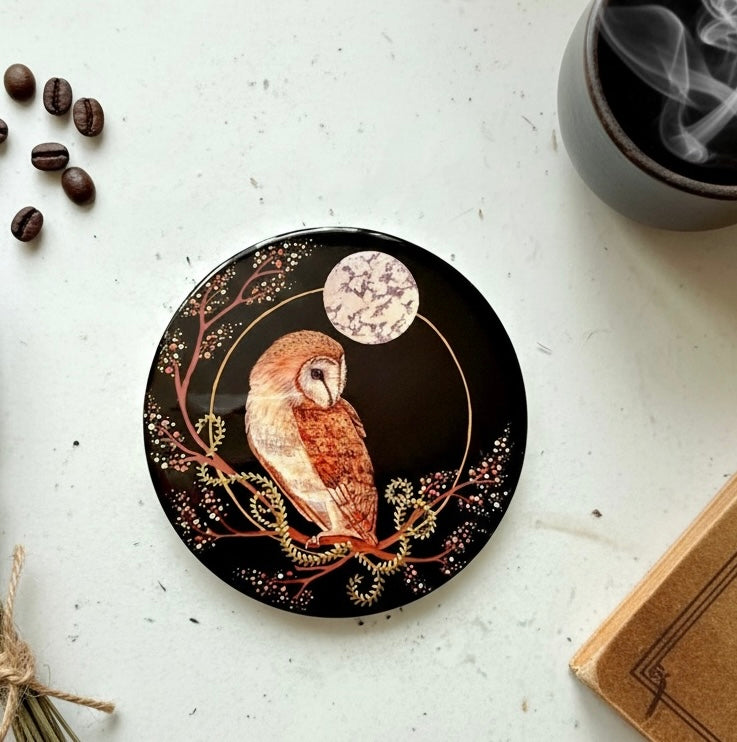 Solitude Ceramic Coaster Set – Pack of 4