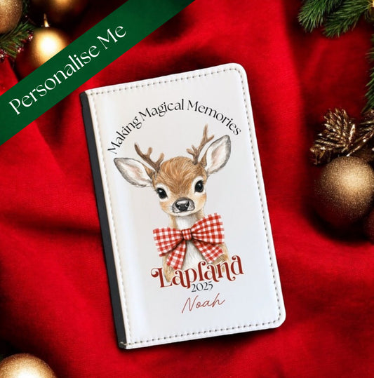 Lapland 2025 Passport Cover - Deer Personalised