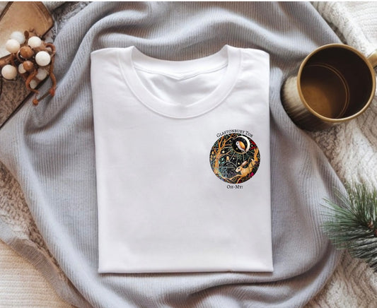 Glastonbury Tor 8cm White T-Shirt