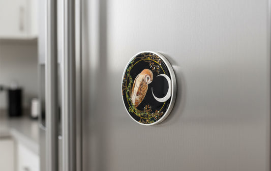 The Night Owl - Fridget Magnet