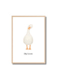 Silly Goose | Funny Farmhouse Wall Art