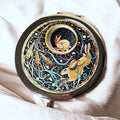 NEW! Hare In The Moon compact mirror