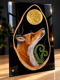 Golden Moon – 5x7” Tempered Glass Mishap Mini