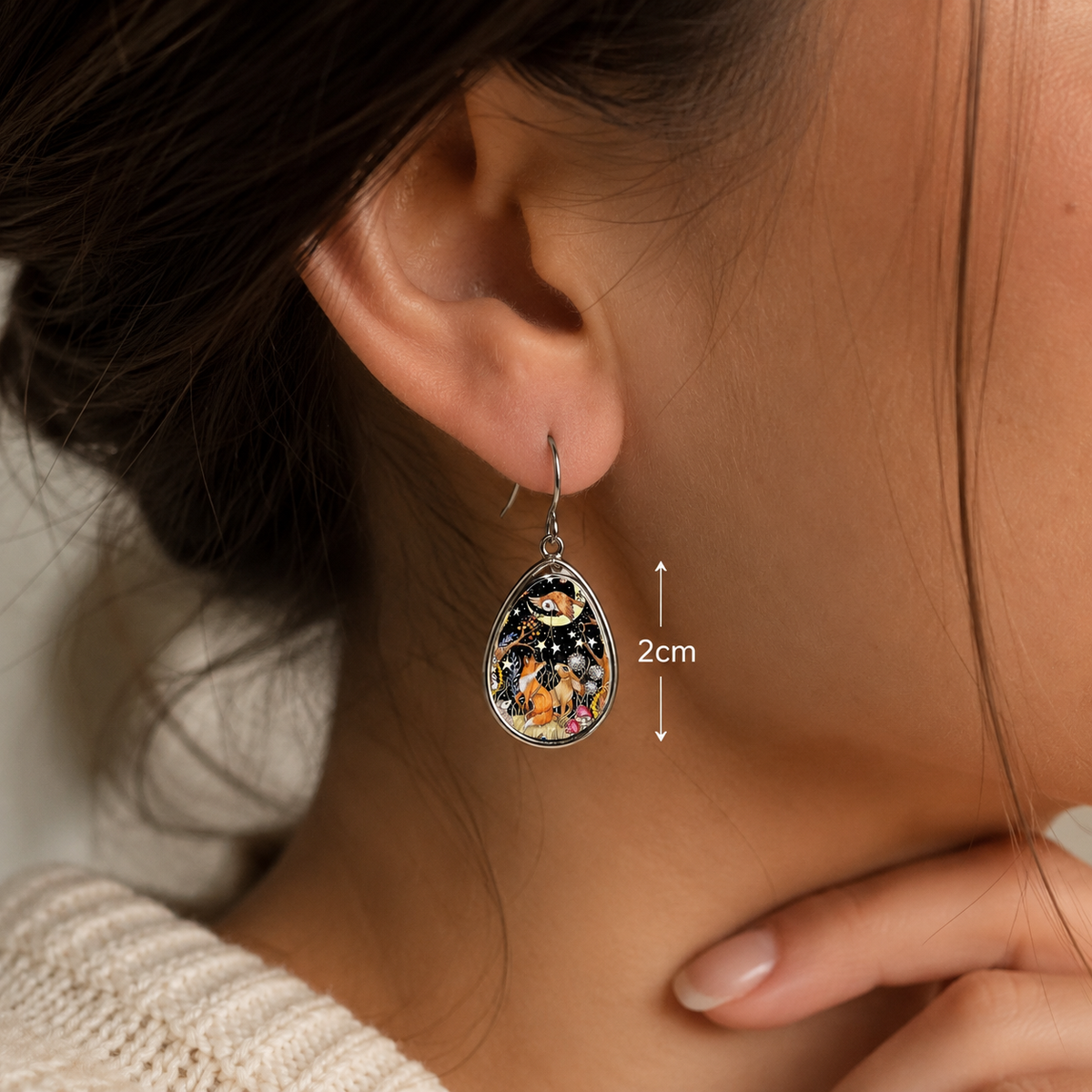 Keeper of The Stars - Drop Earrings