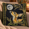 Oh-My Talking to the Moon Luxury Velvet Cushion Cover – Double-Sided | Pre-Order
