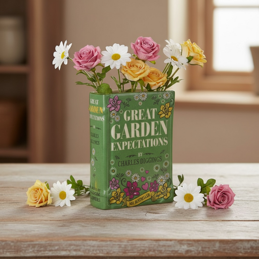 Garden Expectations Book Vase