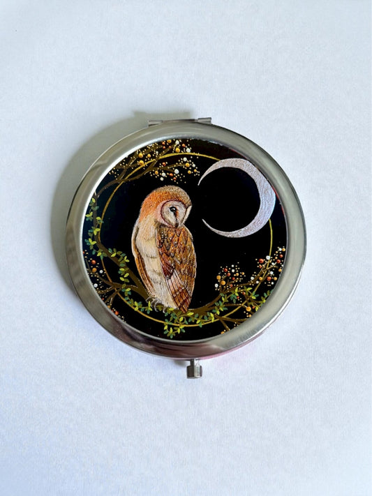 The Night Owl - Compact Mirror