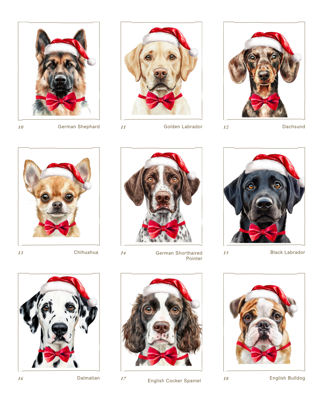 Personalised Christmas Dog Ornament — Tiny & Me.