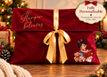 Personalised Velvet Christmas Gift Pouch – Believes Design
