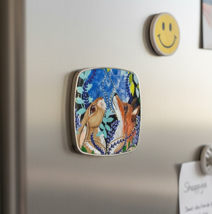 Blue Moon - Metal Strong Magnet