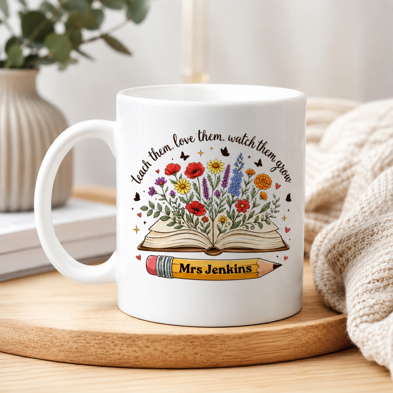 Teacher 11oz Ceramic Mug - Personalised