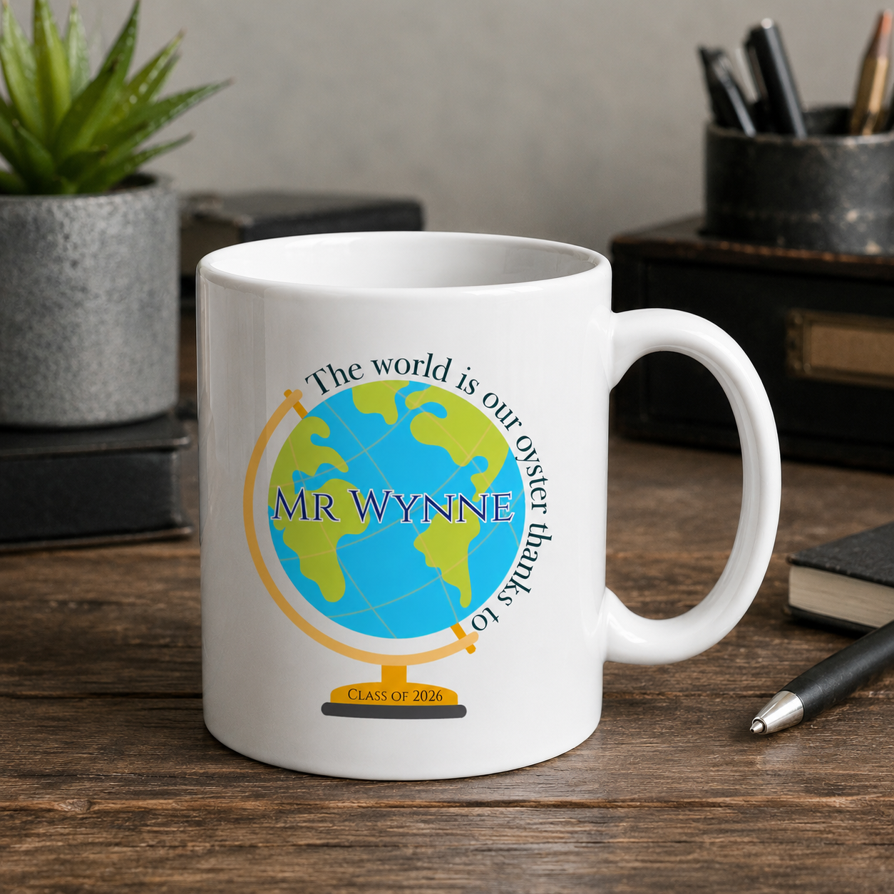 Personalised Teacher Mug – 11oz Ceramic Mug