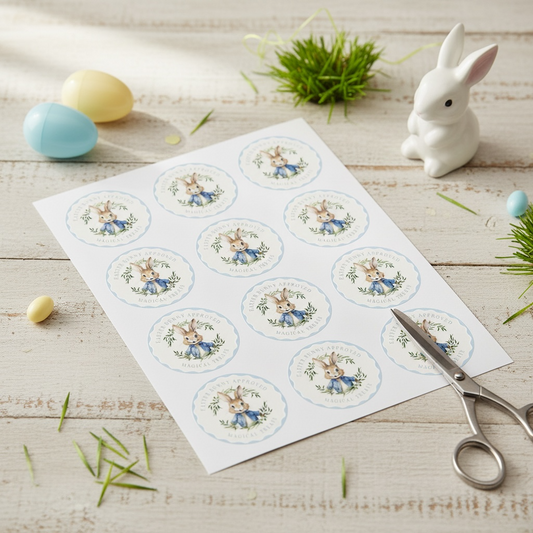 Easter Bunny Approved – Magical Treats Sticker Sheet (Set of 12)