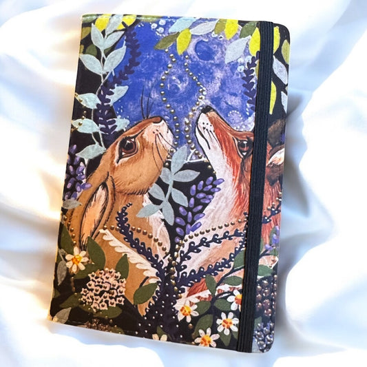 Blue Moon A5 Journal by Oh-My | Lined Poly PU Hardcover Notebook