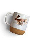 Field of Dreams - 13oz Personalised Cork Bottom Coffee Mug with Lid PRE ORDER