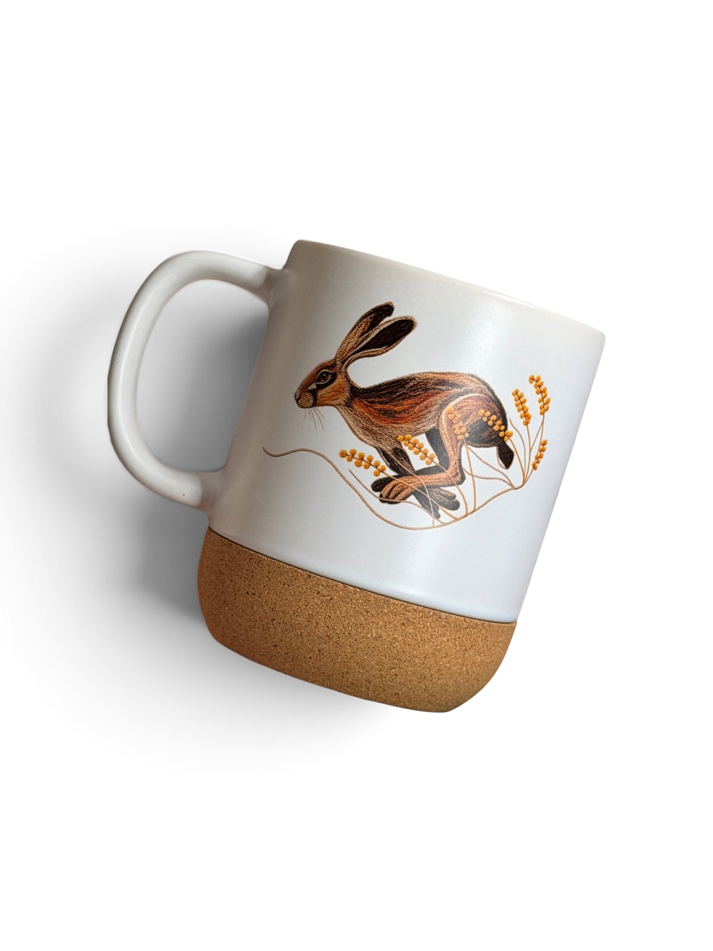 Field of Dreams - 13oz Personalised Cork Bottom Coffee Mug with Lid PRE ORDER