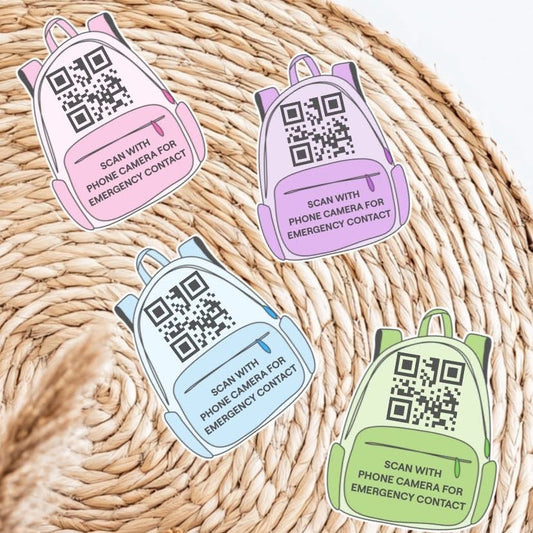 Emergency contact CQ keyrings