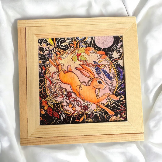 Four Seasons - Wooden Trinket Box
