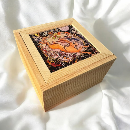 Four Seasons - Wooden Trinket Box