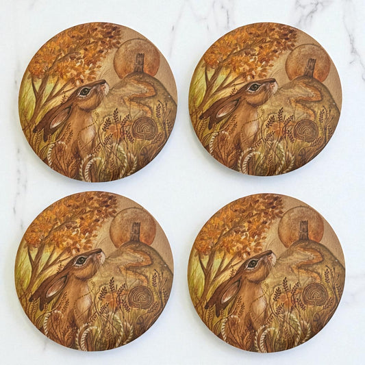 Golden Steps - Coasters