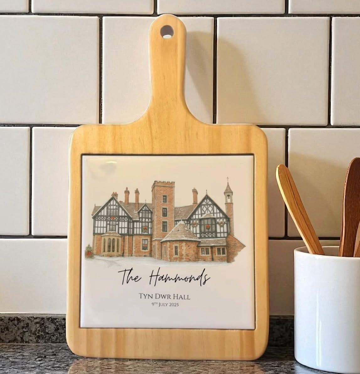 Personalised Wedding Venue Keepsake Board