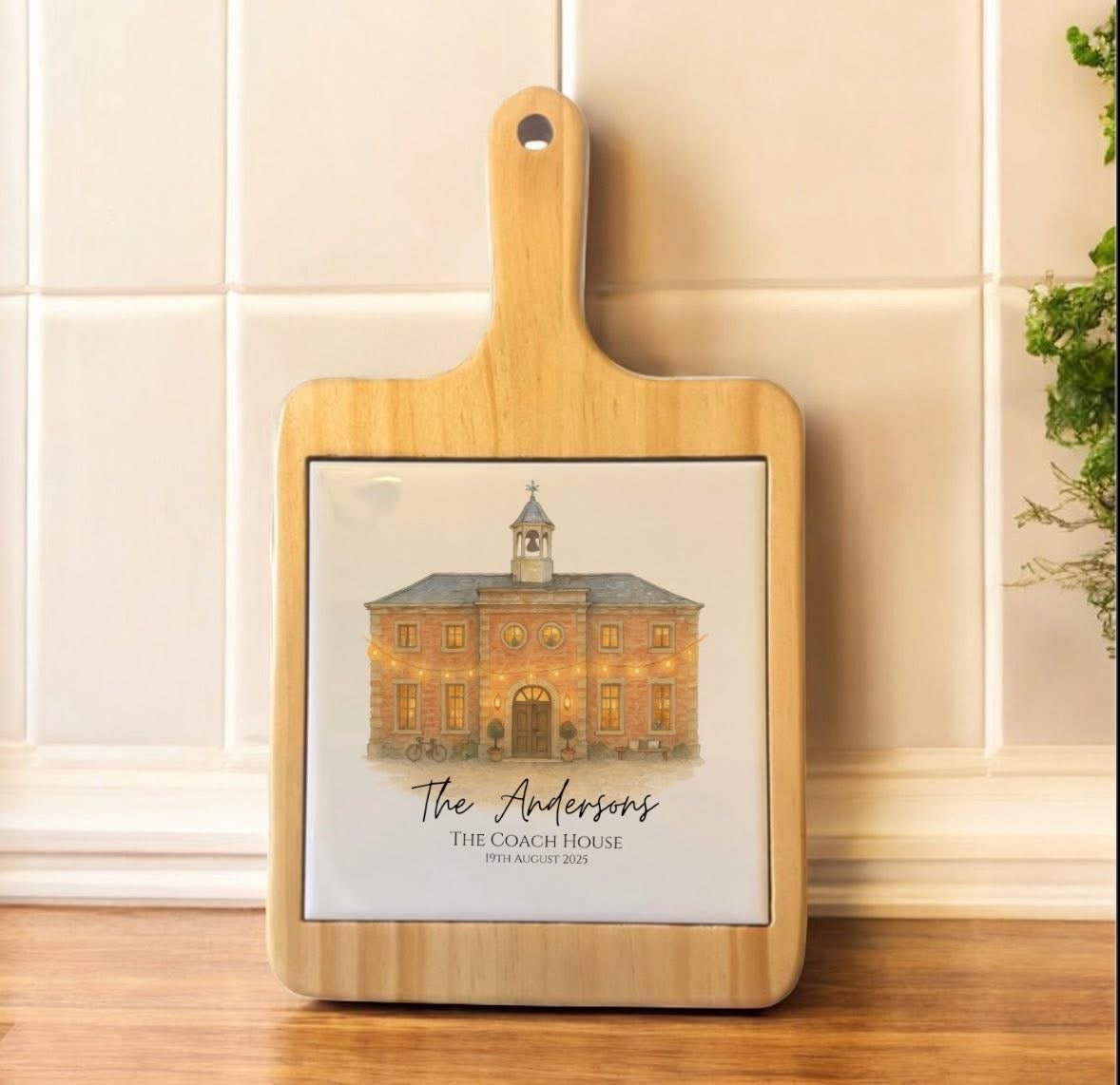 Personalised Wedding Venue Keepsake Board