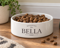 Personalised Reserved For Pet Bowl