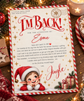 Personalised “I’m Back!” Elf Arrival Letter