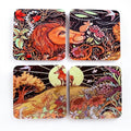 My Wish For You - Cork backed high gloss coasters