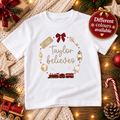 Personalised Christmas Believes T-Shirt – Kids
